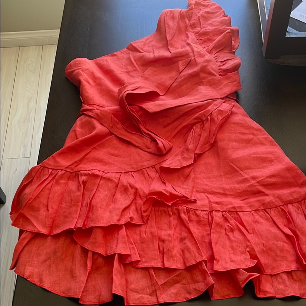 Banana Republic Dress, true to size. No stretch - Picture 3 of 5